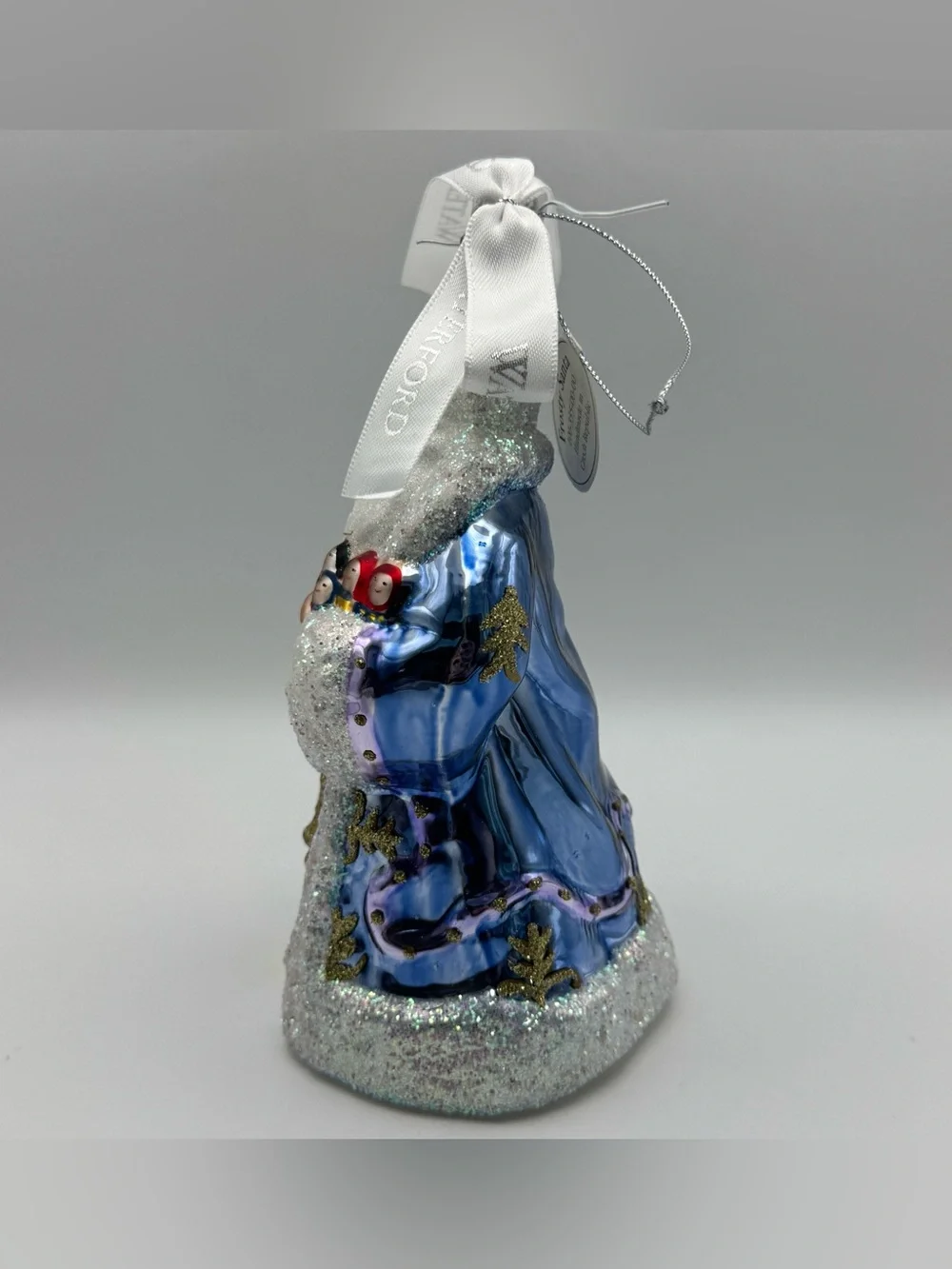 Waterford Holiday Heirlooms Frosty Santa Glass Christmas Ornament Handmade Czech